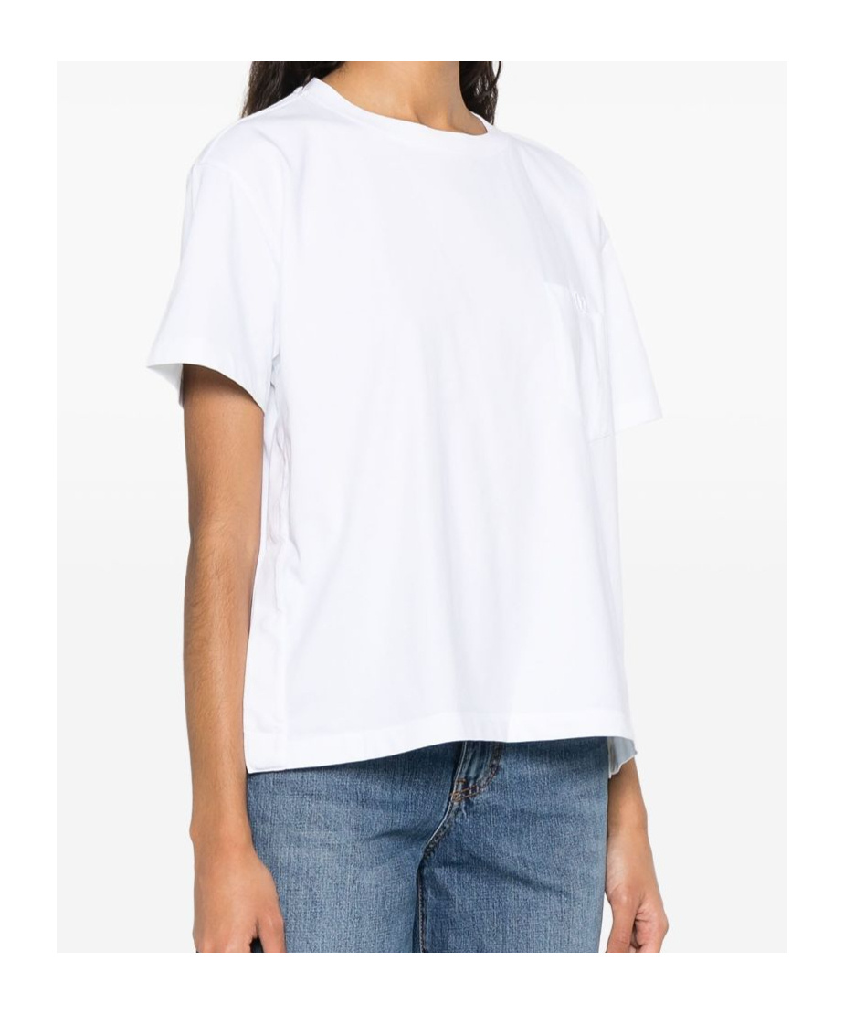 Shop Semicouture Marina T-shirt In White