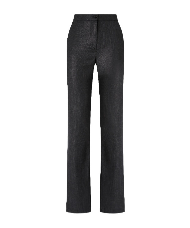 Pinko Straight-leg Casual Pants In Black