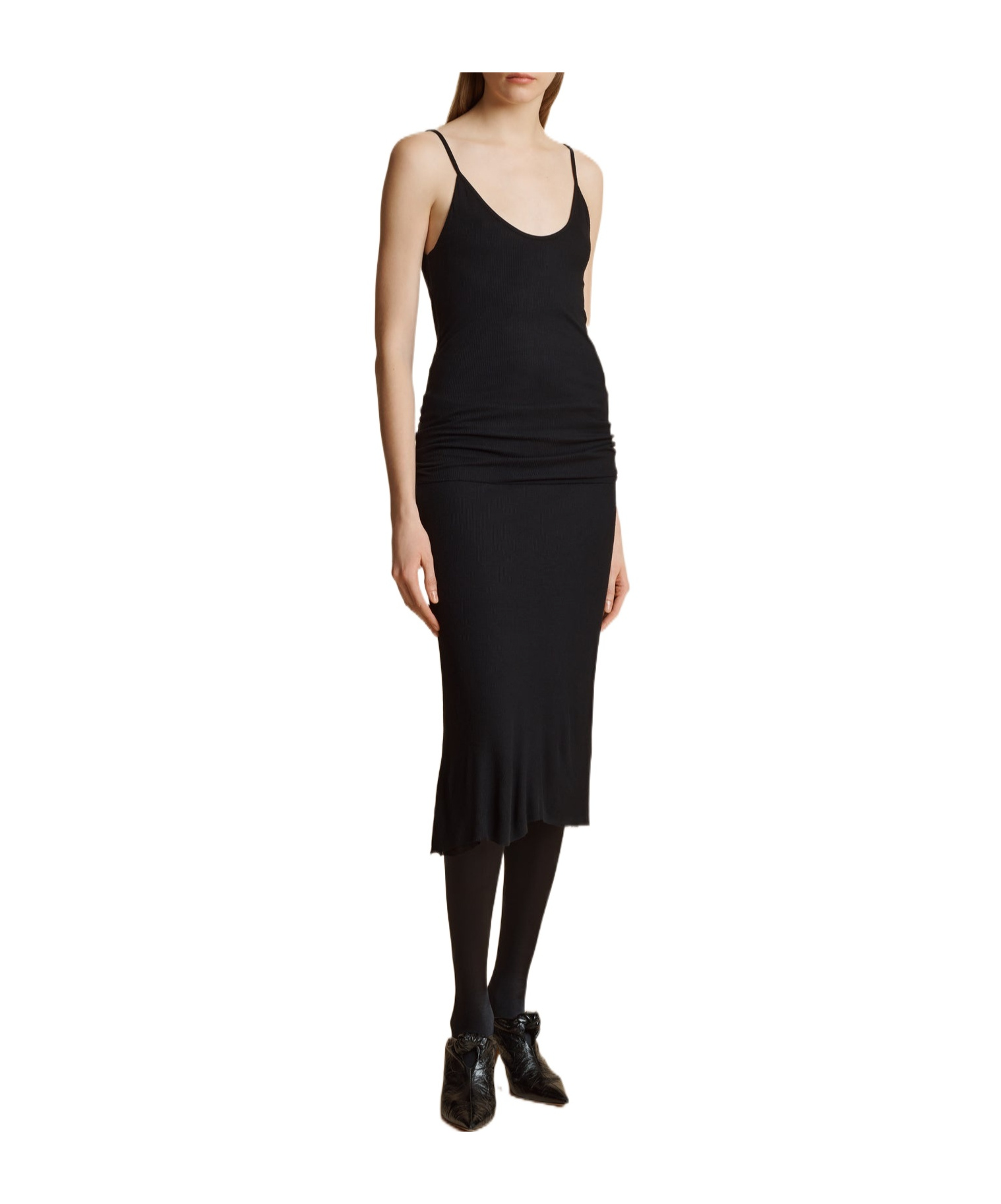 Khaite Leema Skirt In Black