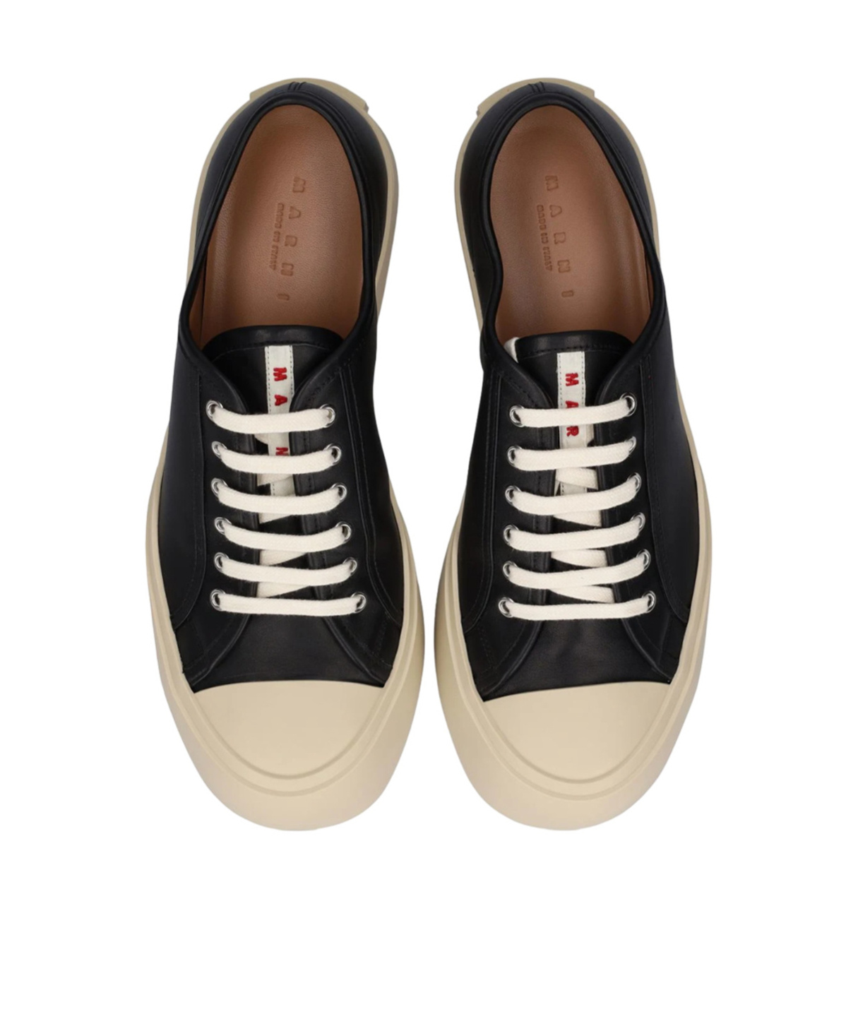 Shop Marni Pablo Sneakers In Nude