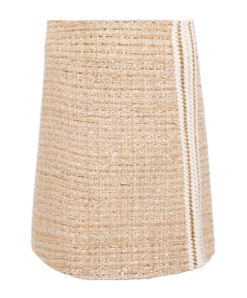 Giambattista Valli Sequined Tweed Miniskirt In Neutral