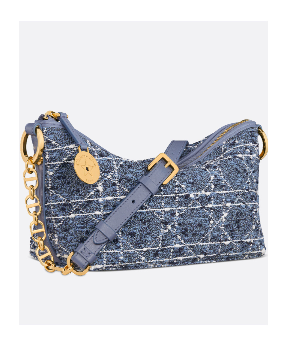 DIOR DIORSTAR HOBO BAG WITH CHAIN