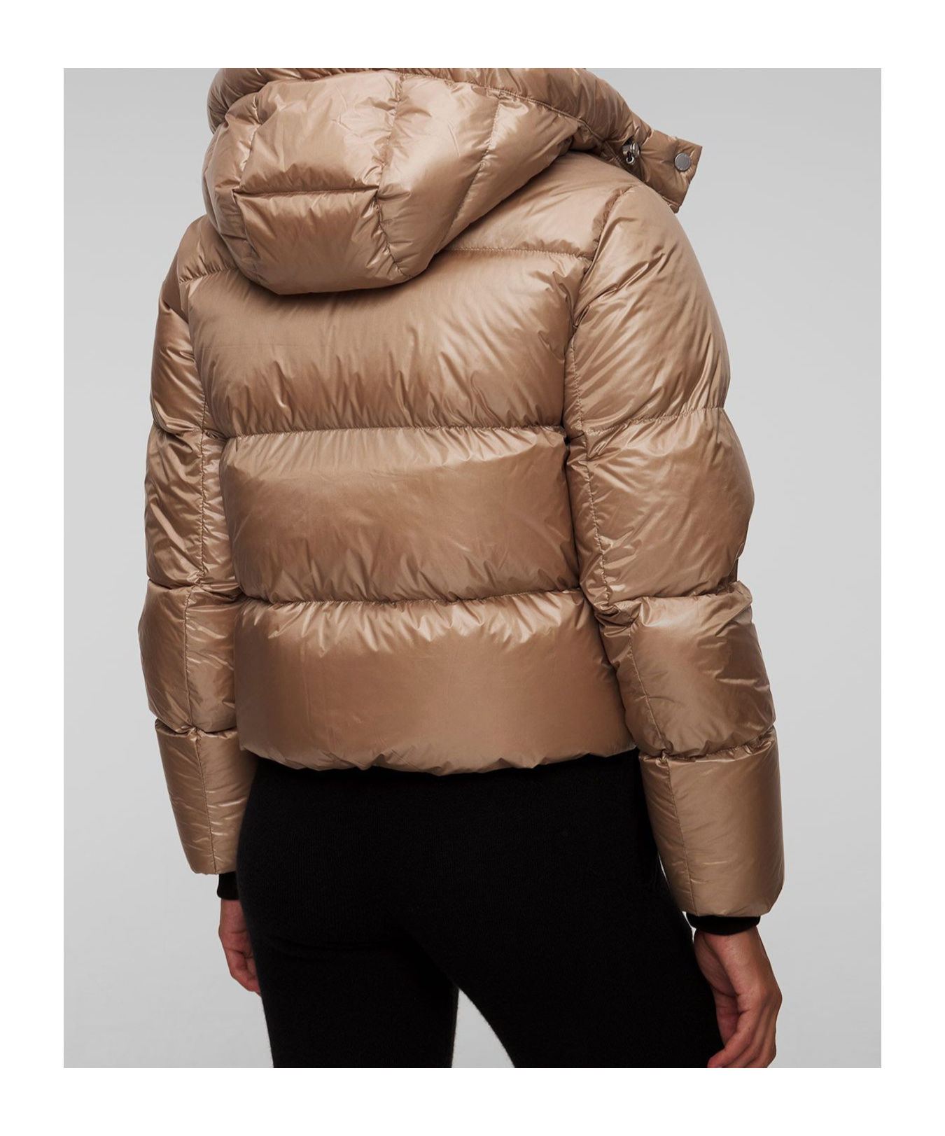 Moose Knuckles Moonstone Puffer Jacket In Nude
