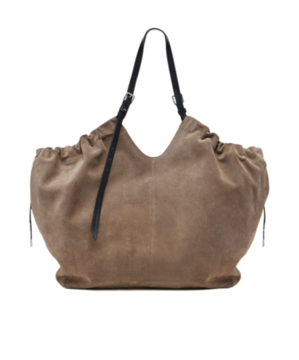 Maison Margiela Suede Slouchy Tote Bag