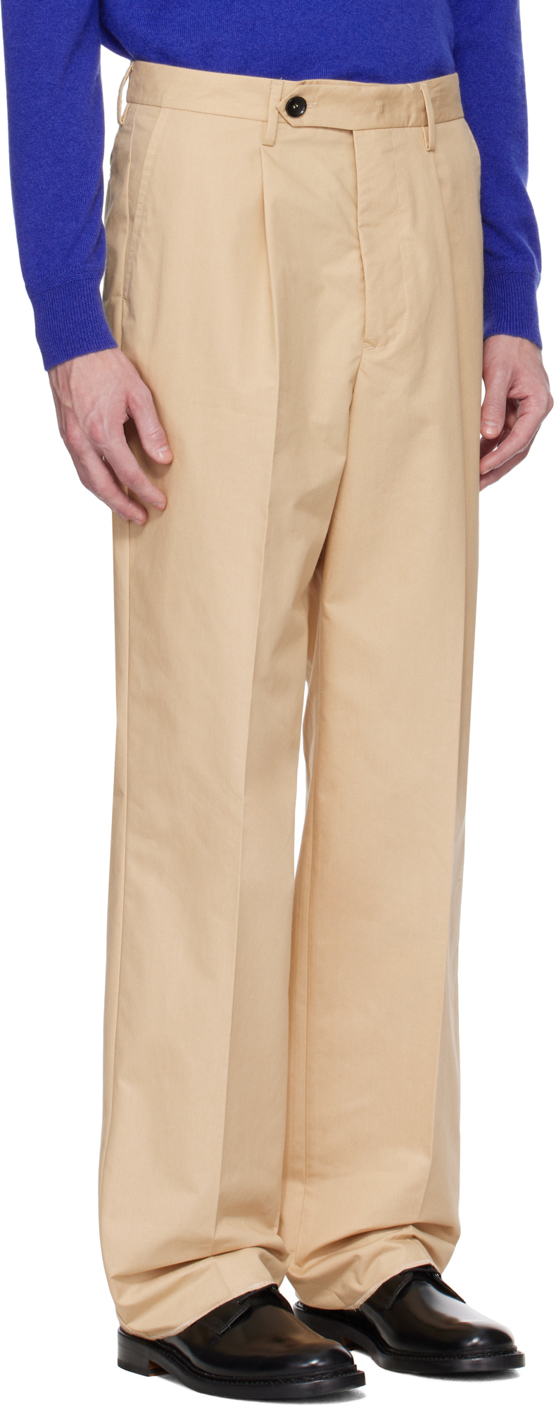 Bally Casual Pants With Belt Loops In Beige