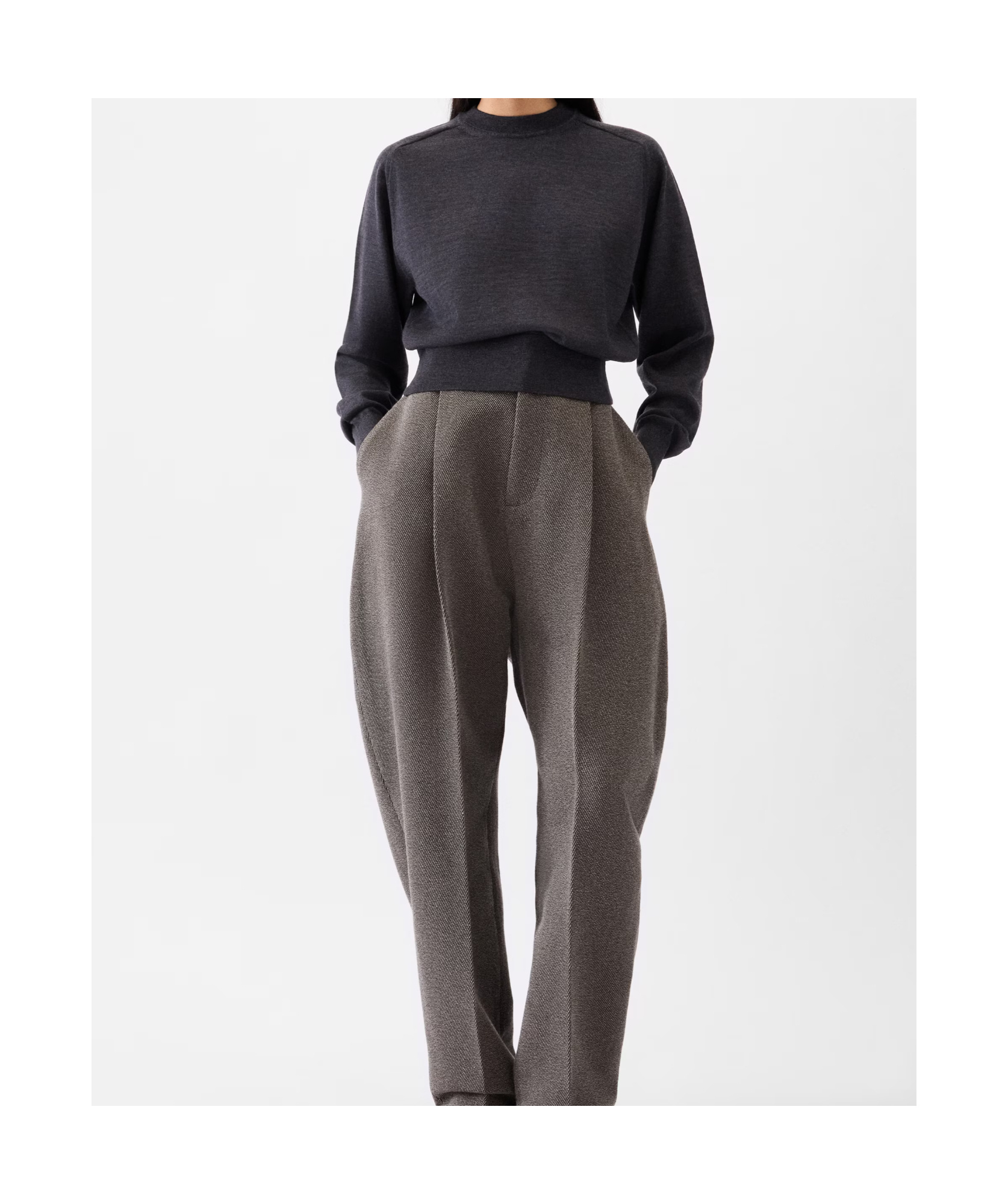 Jacquemus Sweater With Embroidered Logo On The Back In Black