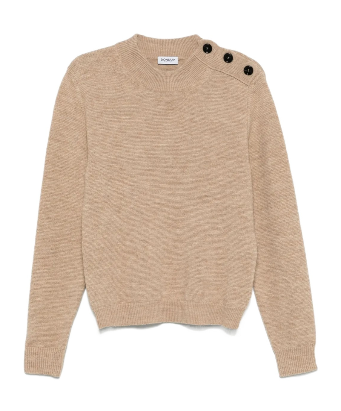 Dondup Knitted Sweater In Brown