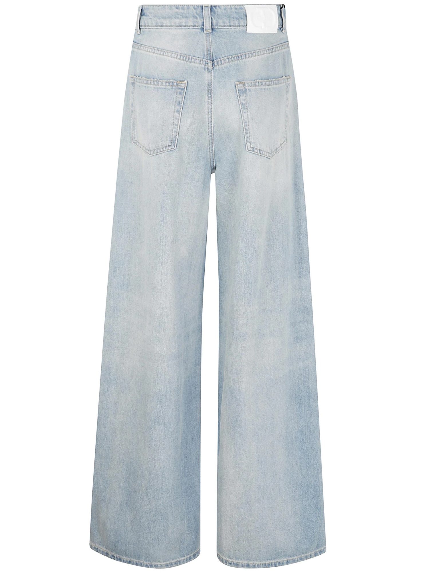 Shop Twinset Logo-patch Jeans