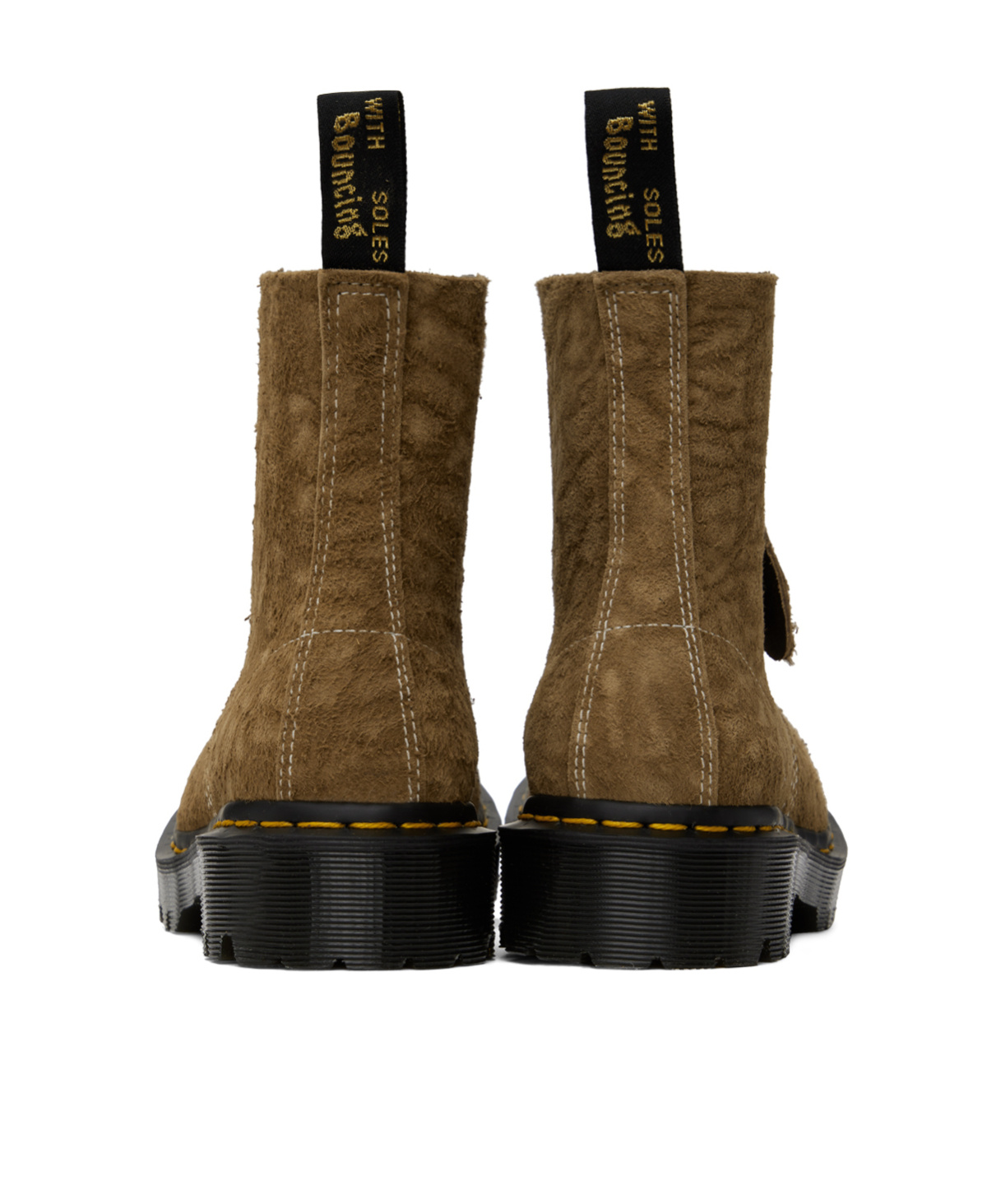 Dr. Martens' 1460 Pascal Bex Short Boots In Brown