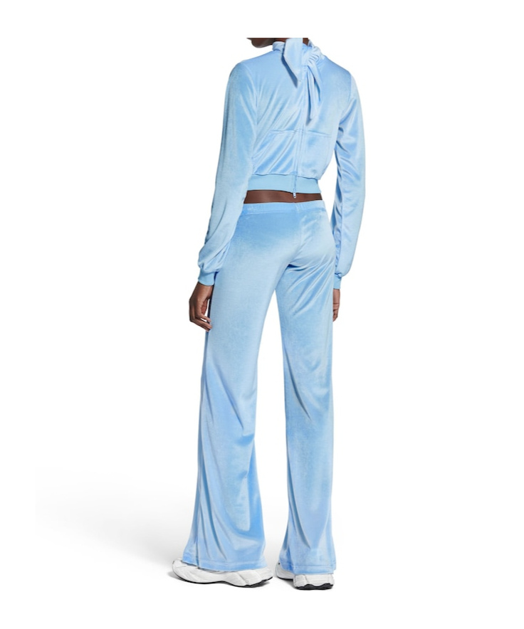 Balenciaga Women's Back To Front Top In Sky Blue In Blue