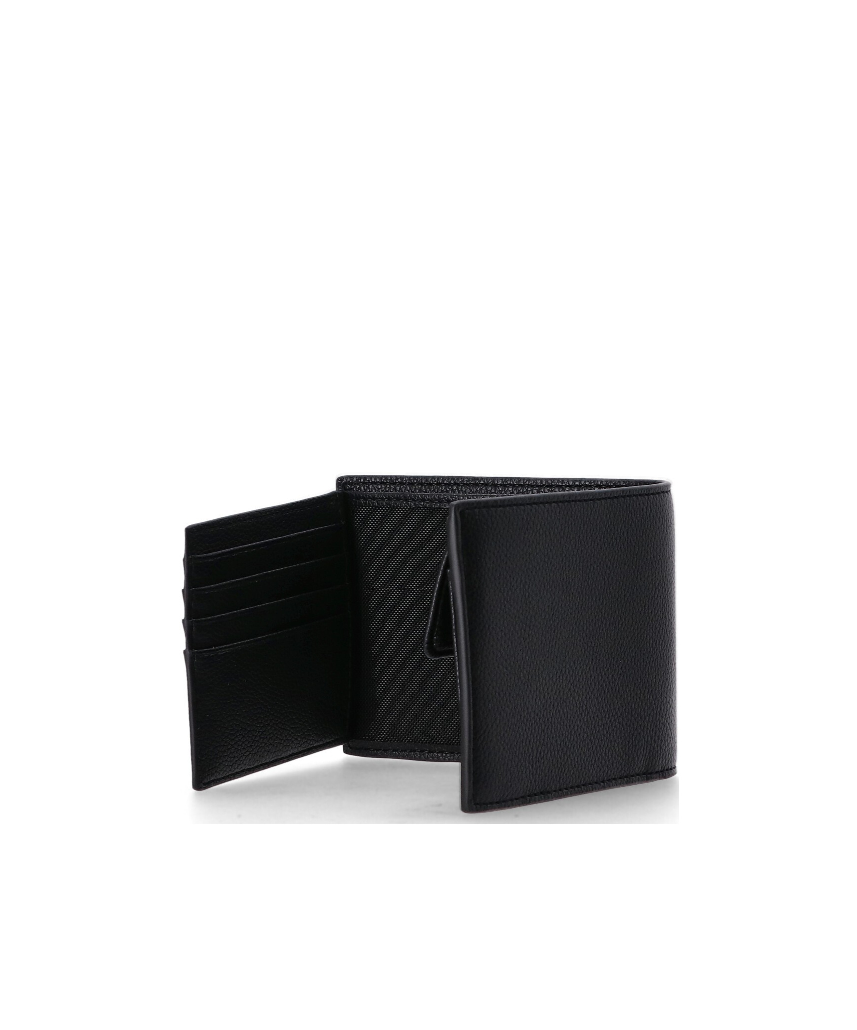 Hugo Boss Pattern Wallet In Black