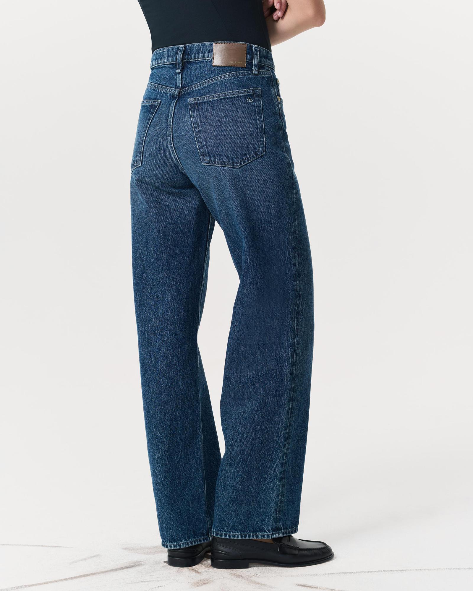 Rag & Bone Shea High-wise Straight-leg Jeans