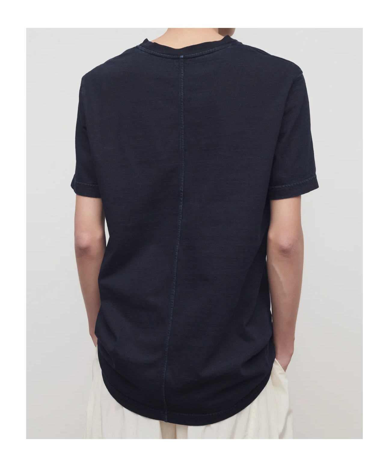 The Row Serata T-shirt In Cotton In Purple