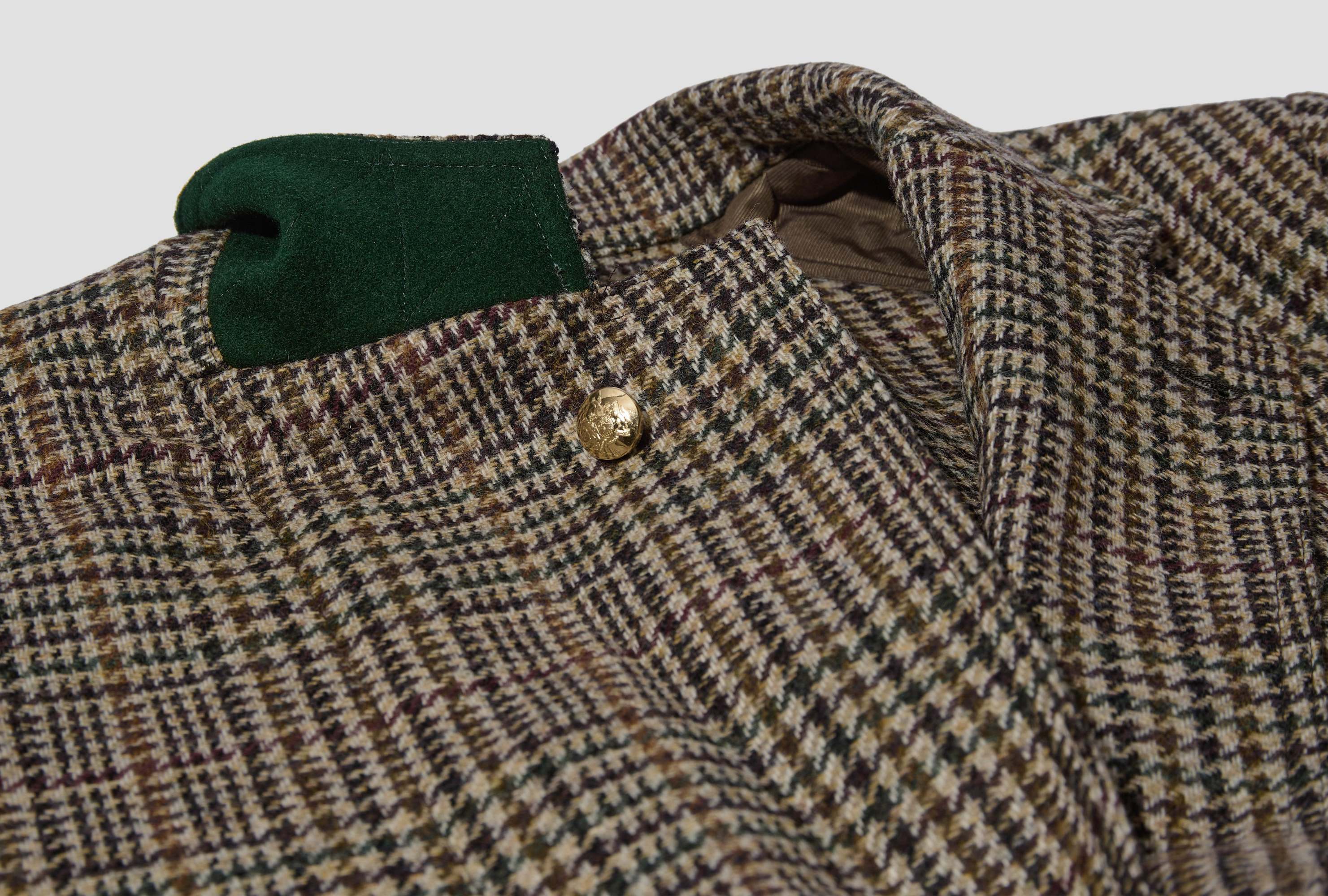 Drake's London Long-sleeved Casual Jacket In Multicolor