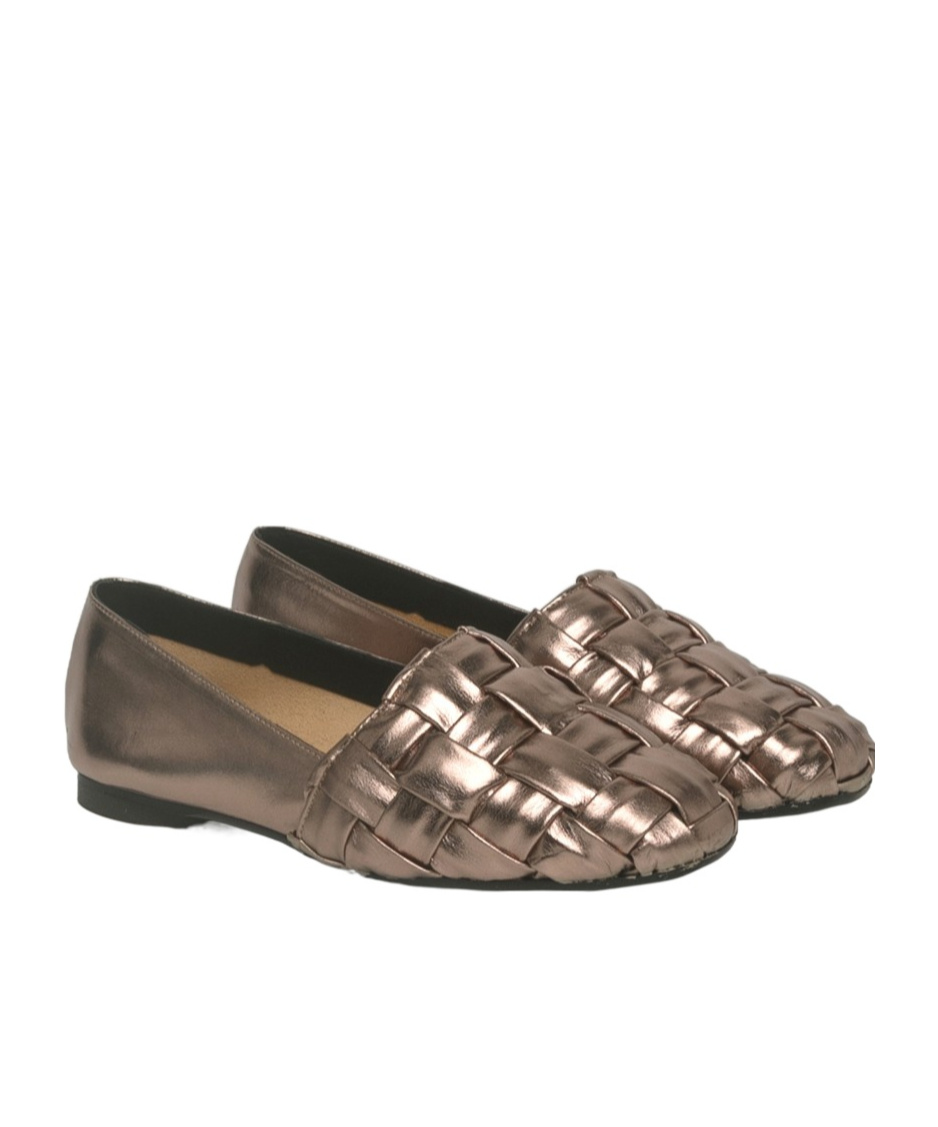 Castaã±er Gianna Flats/slip-ons In Gold