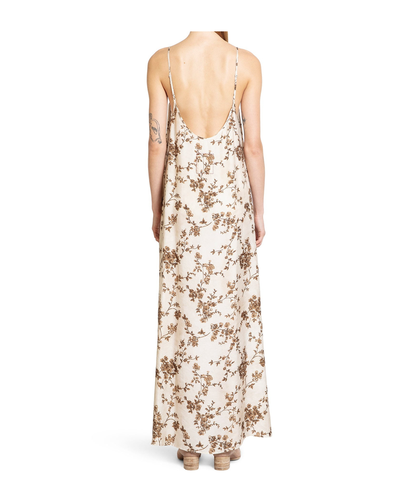 Shop Uma Wang Anaya-dress In Nude