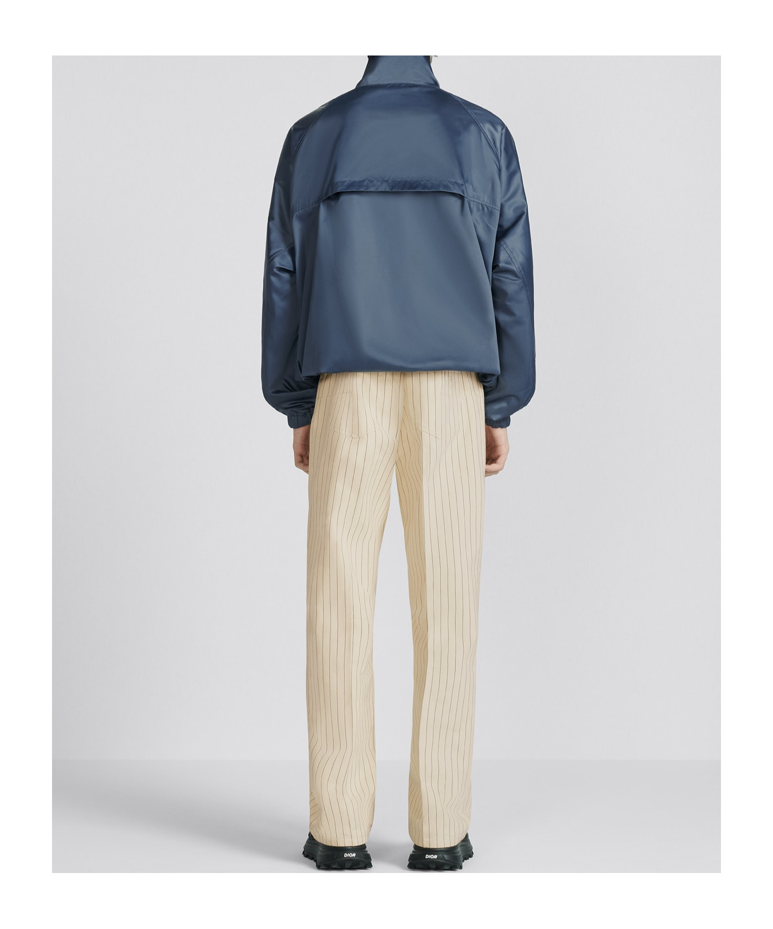 Dior Logo Jeans In Nude