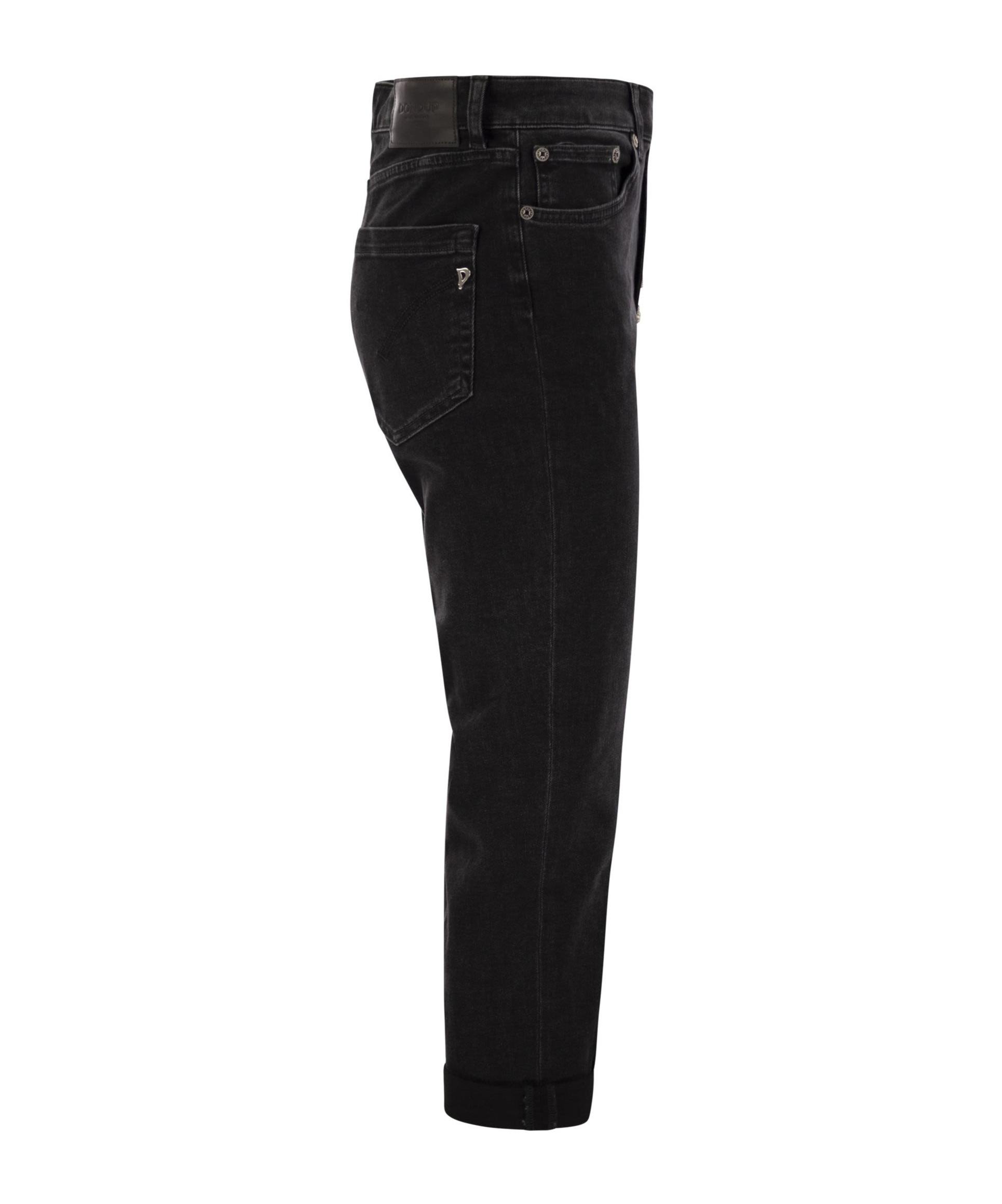Shop Dondup Koons Jeans In Black
