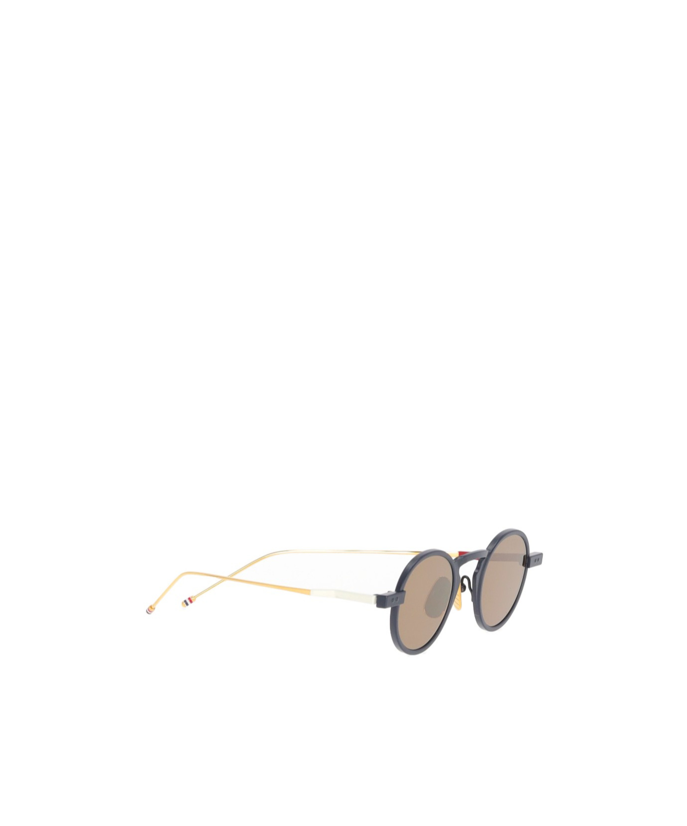 Shop Thom Browne Round Sunglasses In Nude