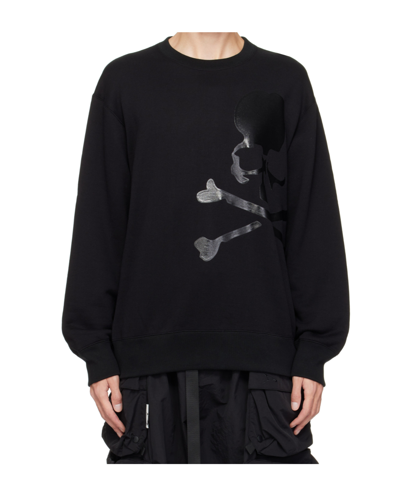 Mastermind Japan Long-sleeved Sweater In Black