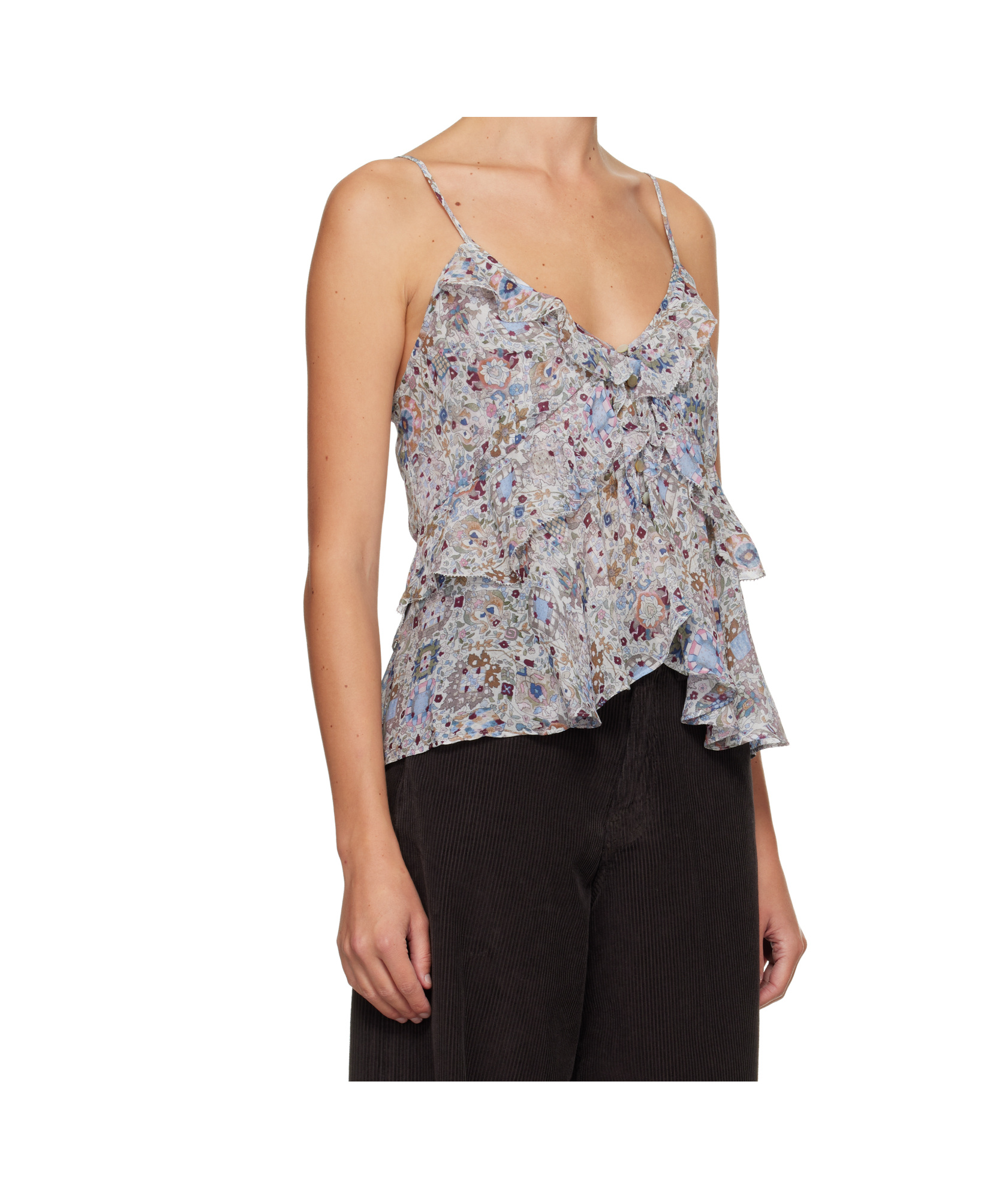Isabel Marant Étoile Multicolor Briara Top In Multi