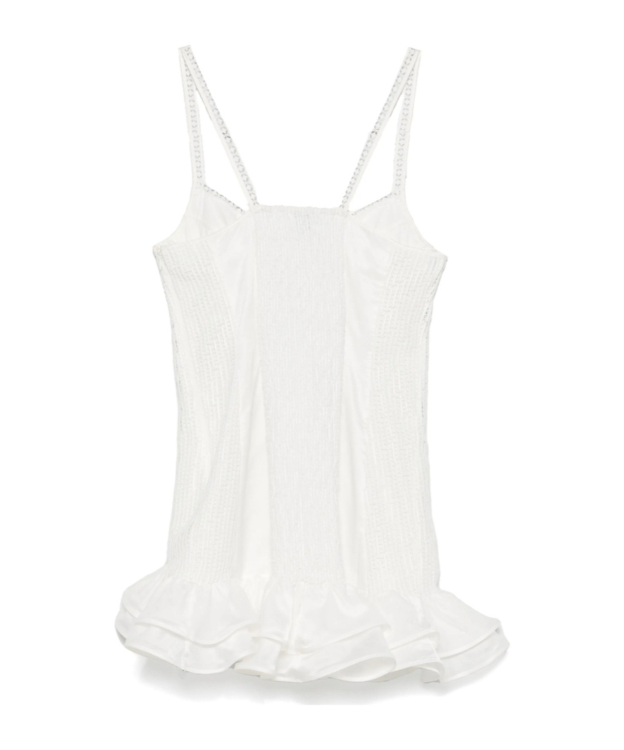 Charo Ruiz Dresses In White