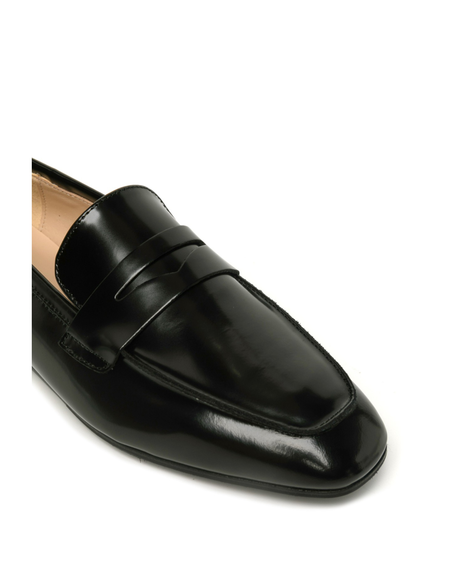 Fabio Rusconi Logo Round-head Loafers In Black