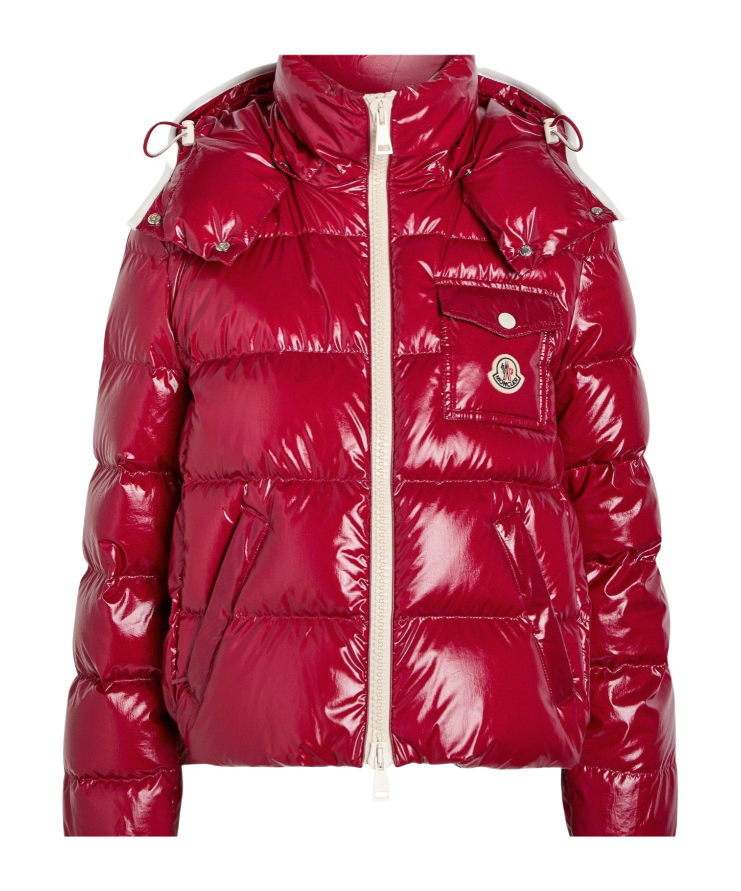 Moncler Casual Down Jacket In Red