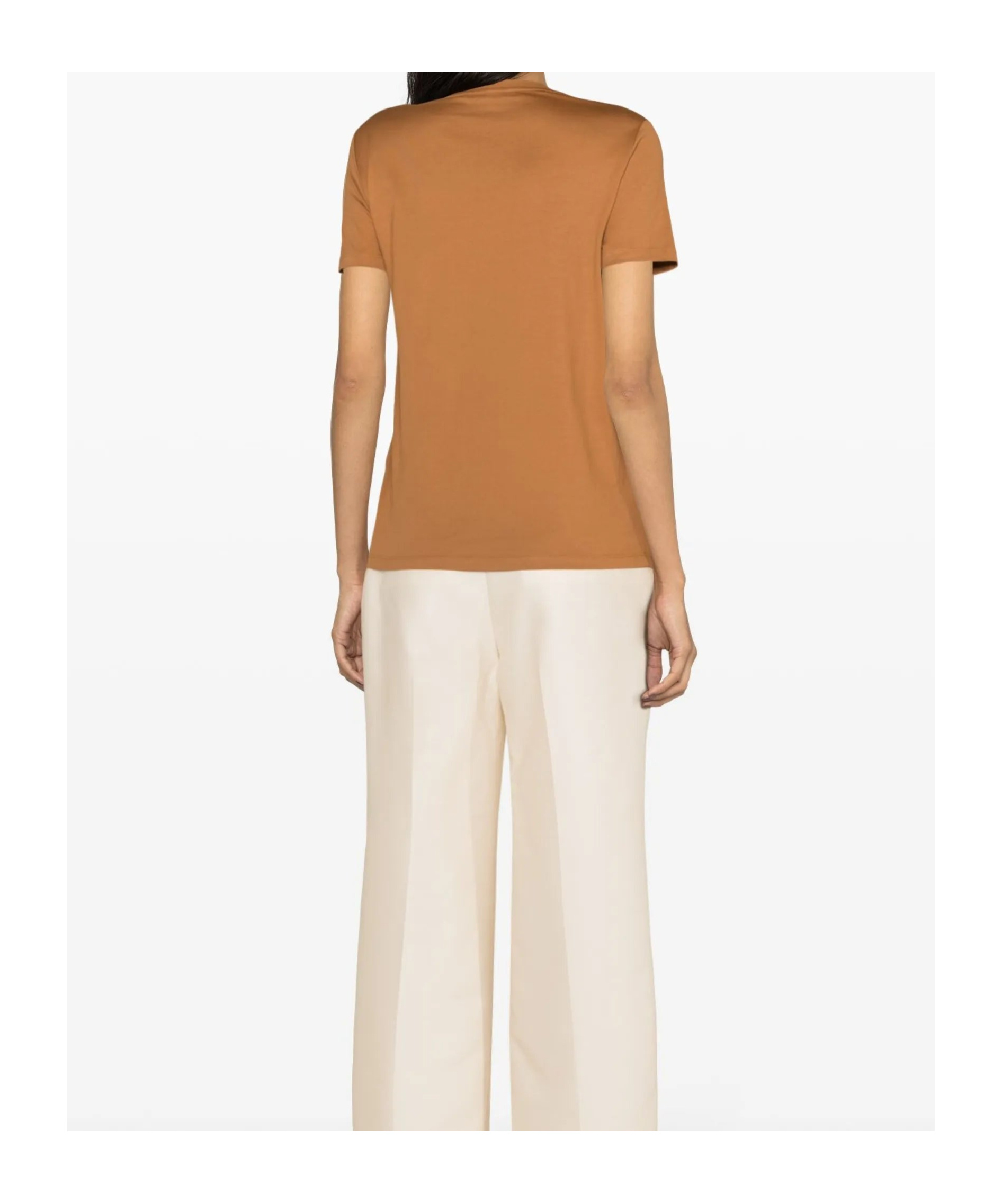 Max Mara Papaia T-shirt In Brown