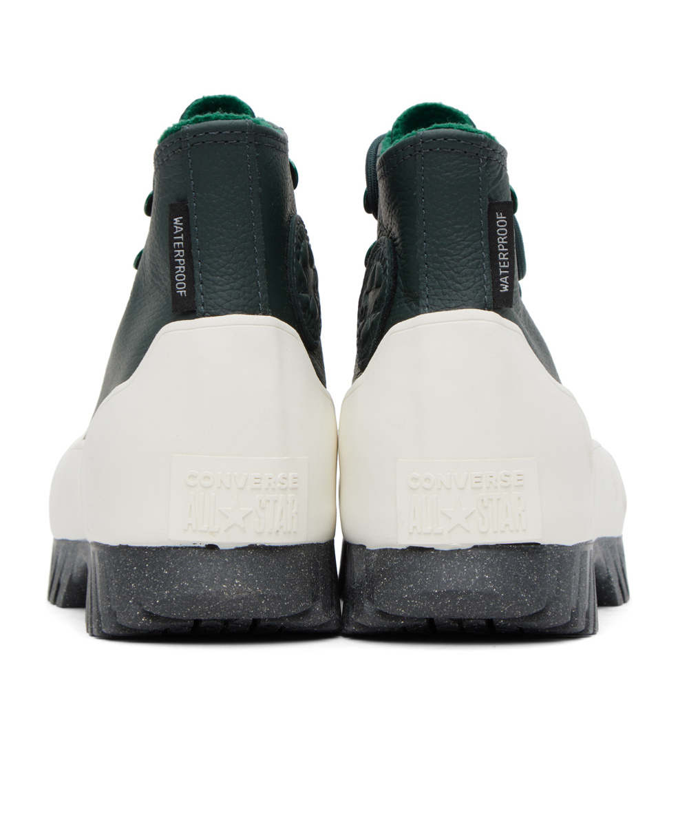 Converse Round Head Strapped High-top Casual Sneakers In Black