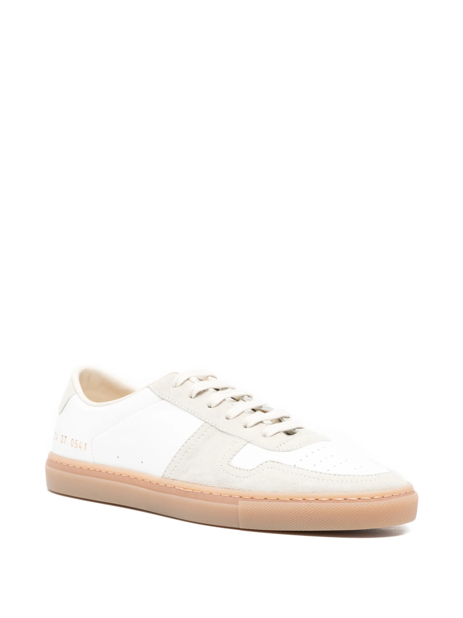 Common Projects Contemporary Low-top Sneakers Contrast Sole In White