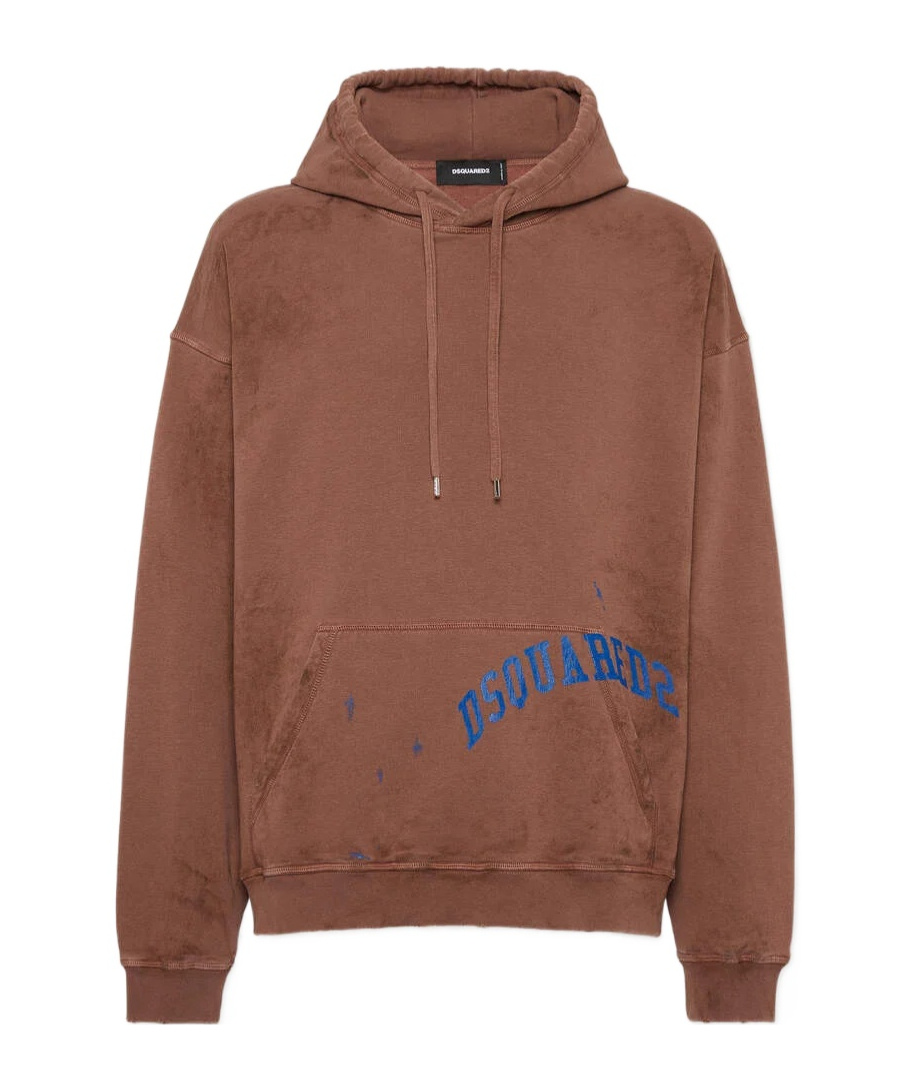 Dsquared2 Loose Fit Sweatshirt In Brown