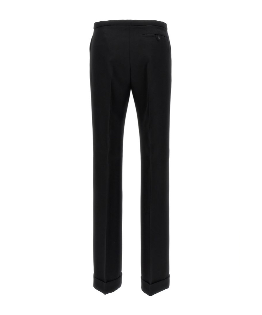 Philosophy Di Lorenzo Serafini Techno Grain De Poudre Trousers Pants Black In Black