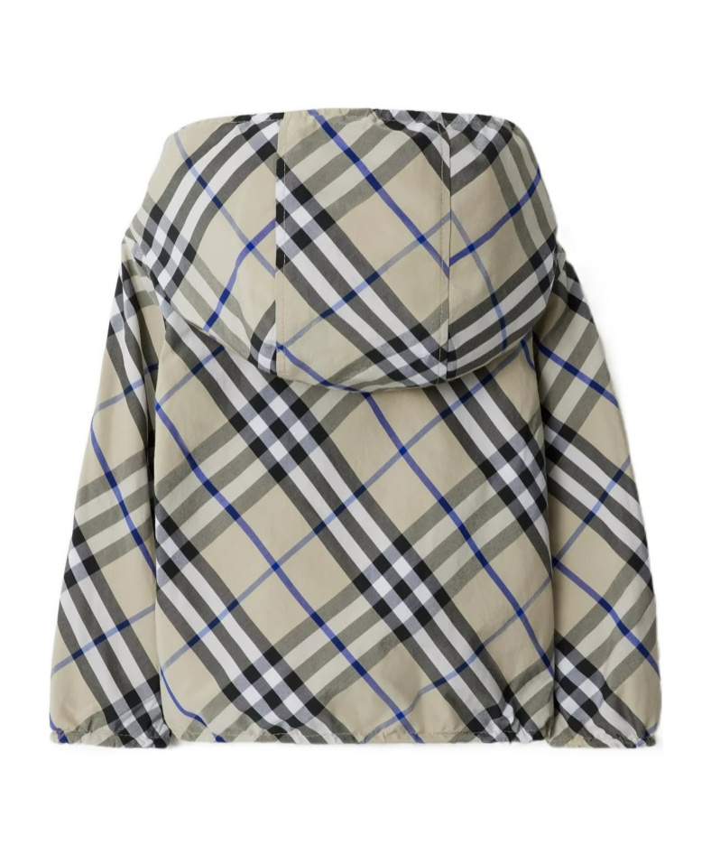 BURBERRY CHECK-PRINT REVERSIBLE JACKET