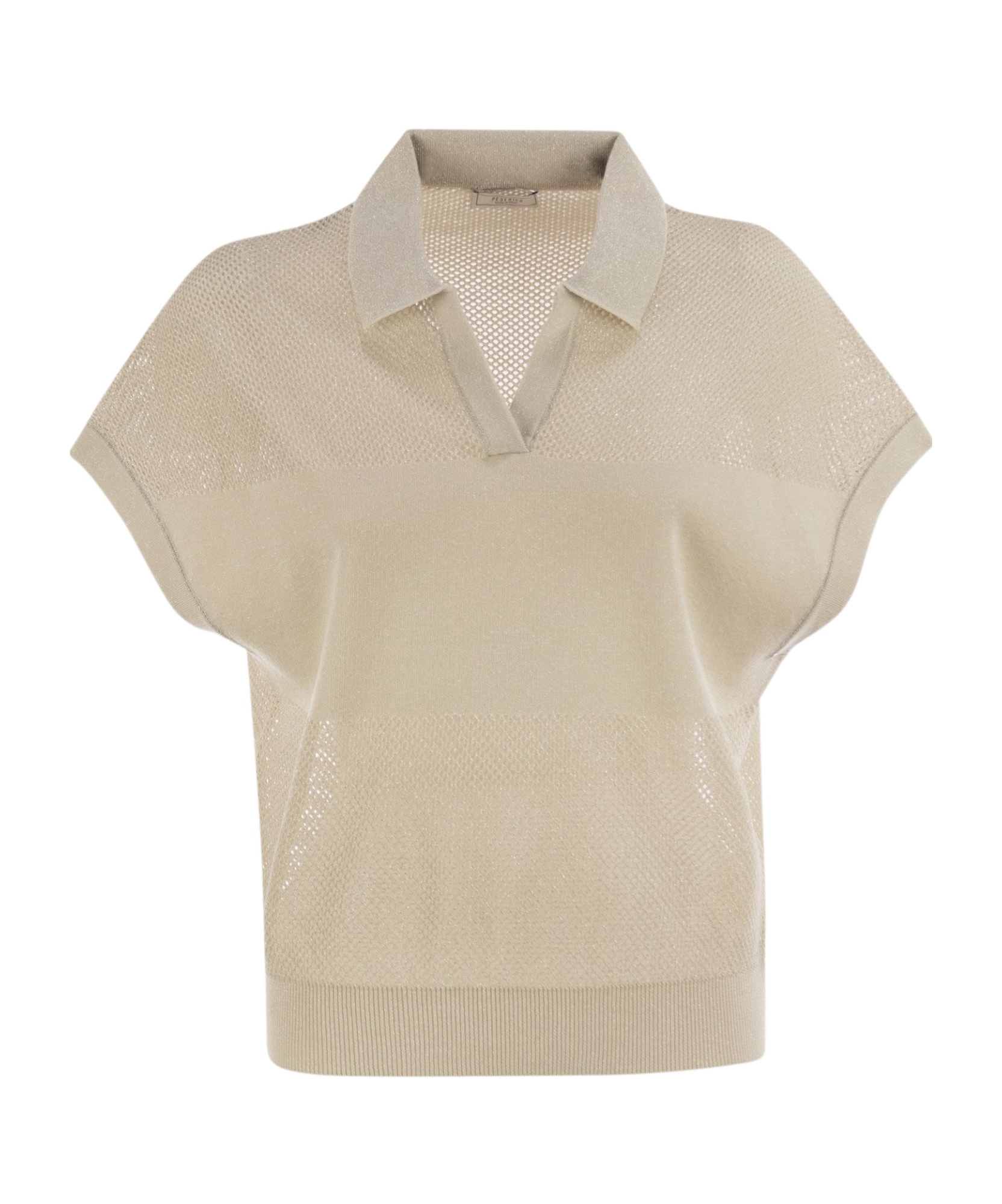 PESERICO KNITTED POLO SHIRT 