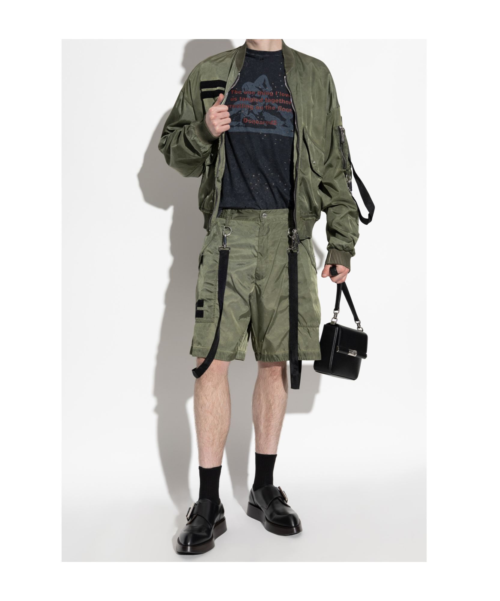 Dsquared2 Short Sleeve T-shirt In Grey