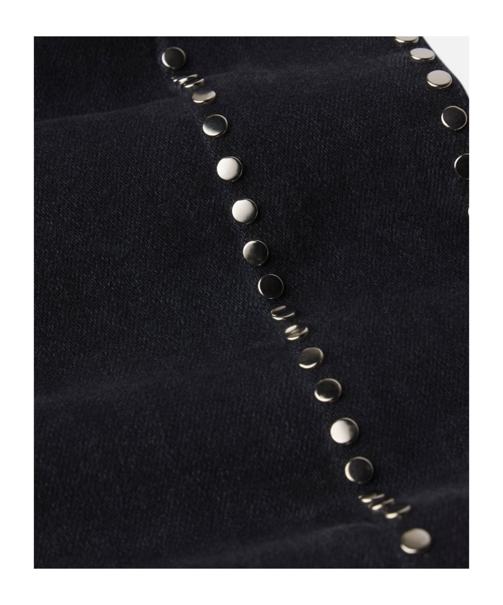 Frame Belt-loop Jeans In Black