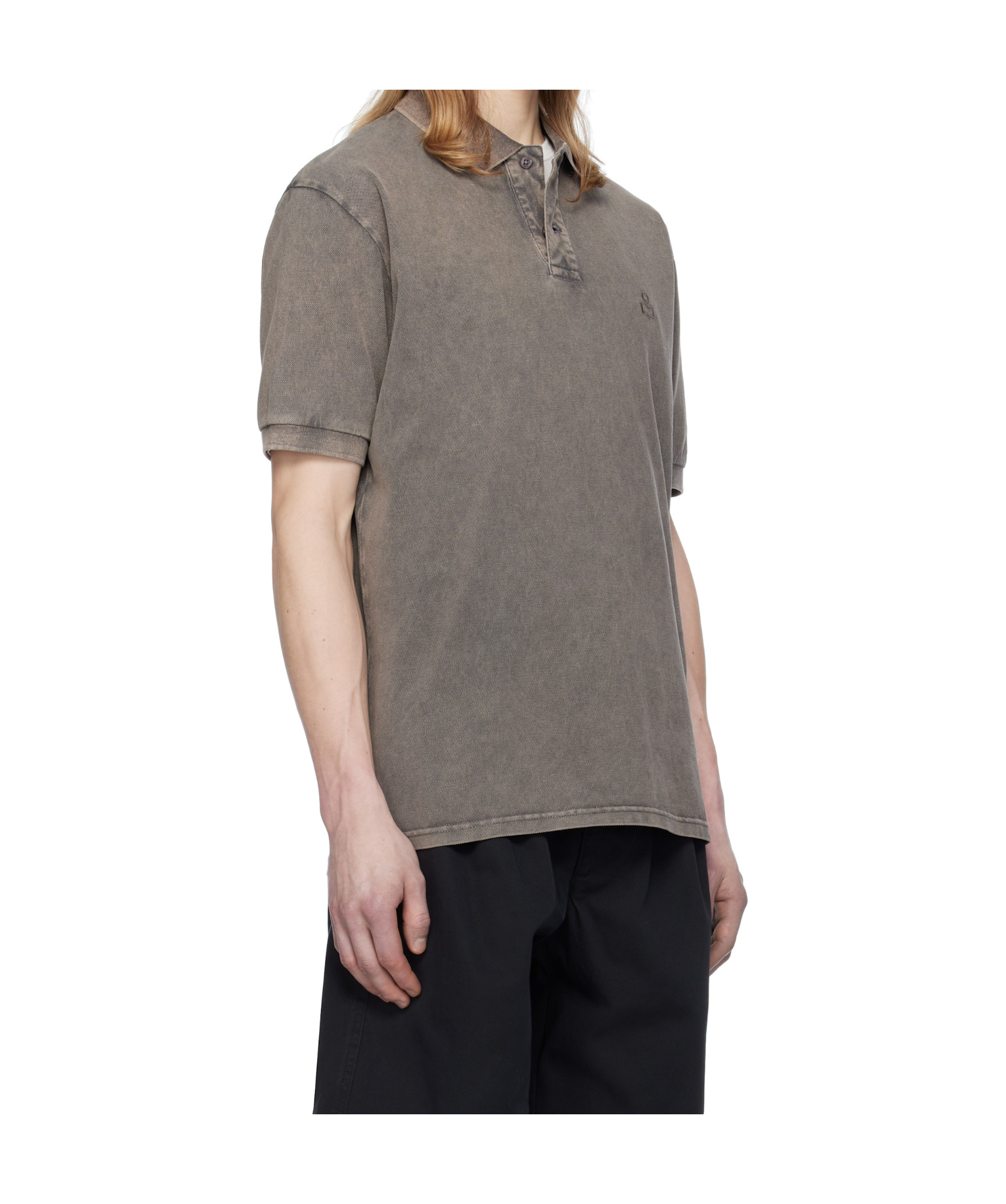 Isabel Marant Gray Afko Polo In Gray