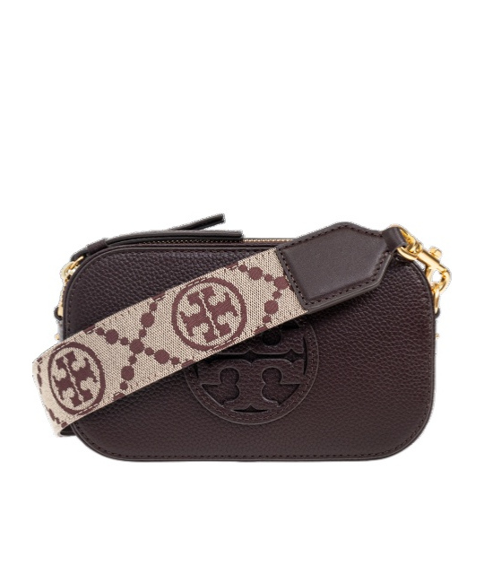 Tory Burch Mini Miller Cross Body Bag In Black