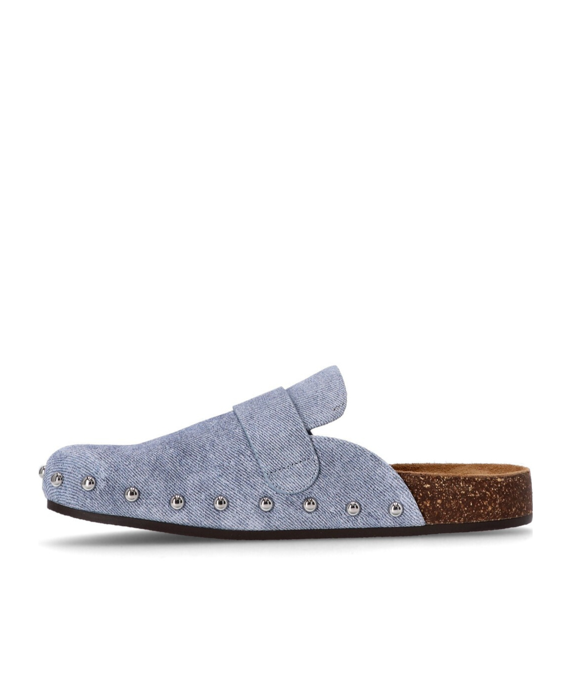 Tory Burch Mellow Studded Mule In Blue