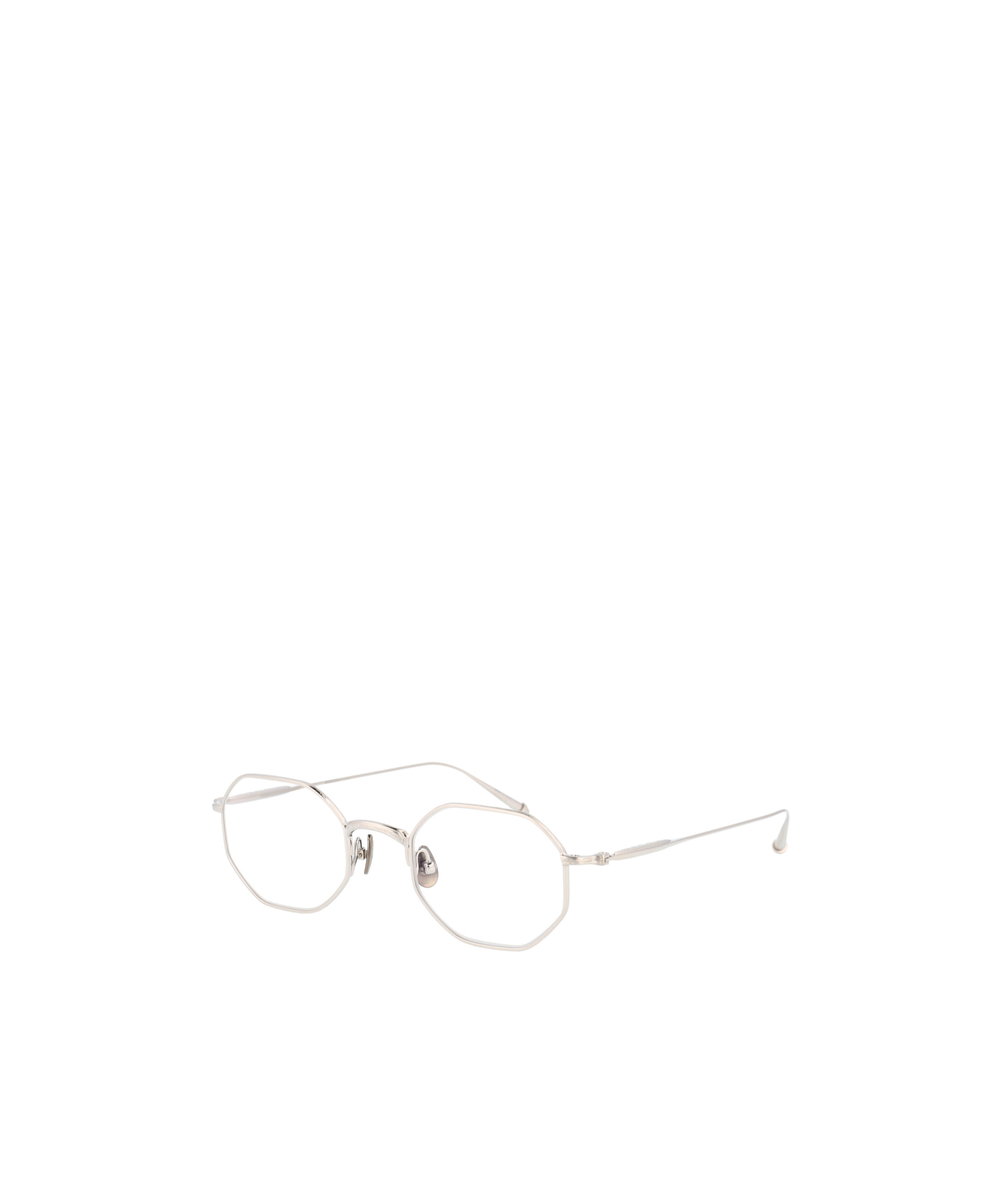 Matsuda Geometric Frame Plain Mirror In White