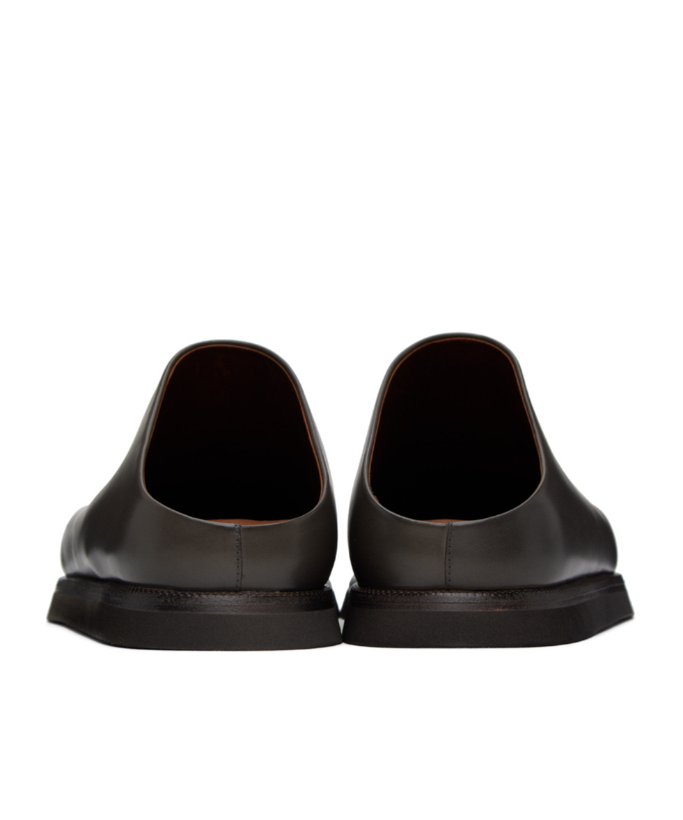 Shop Marsèll Sabot Muller Shoes In Black