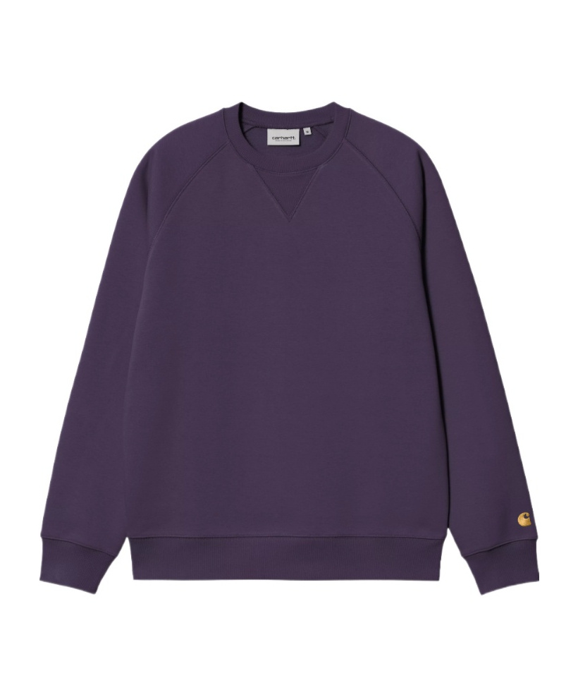 Carhartt Logo-embroidered Sweatshirt In Purple