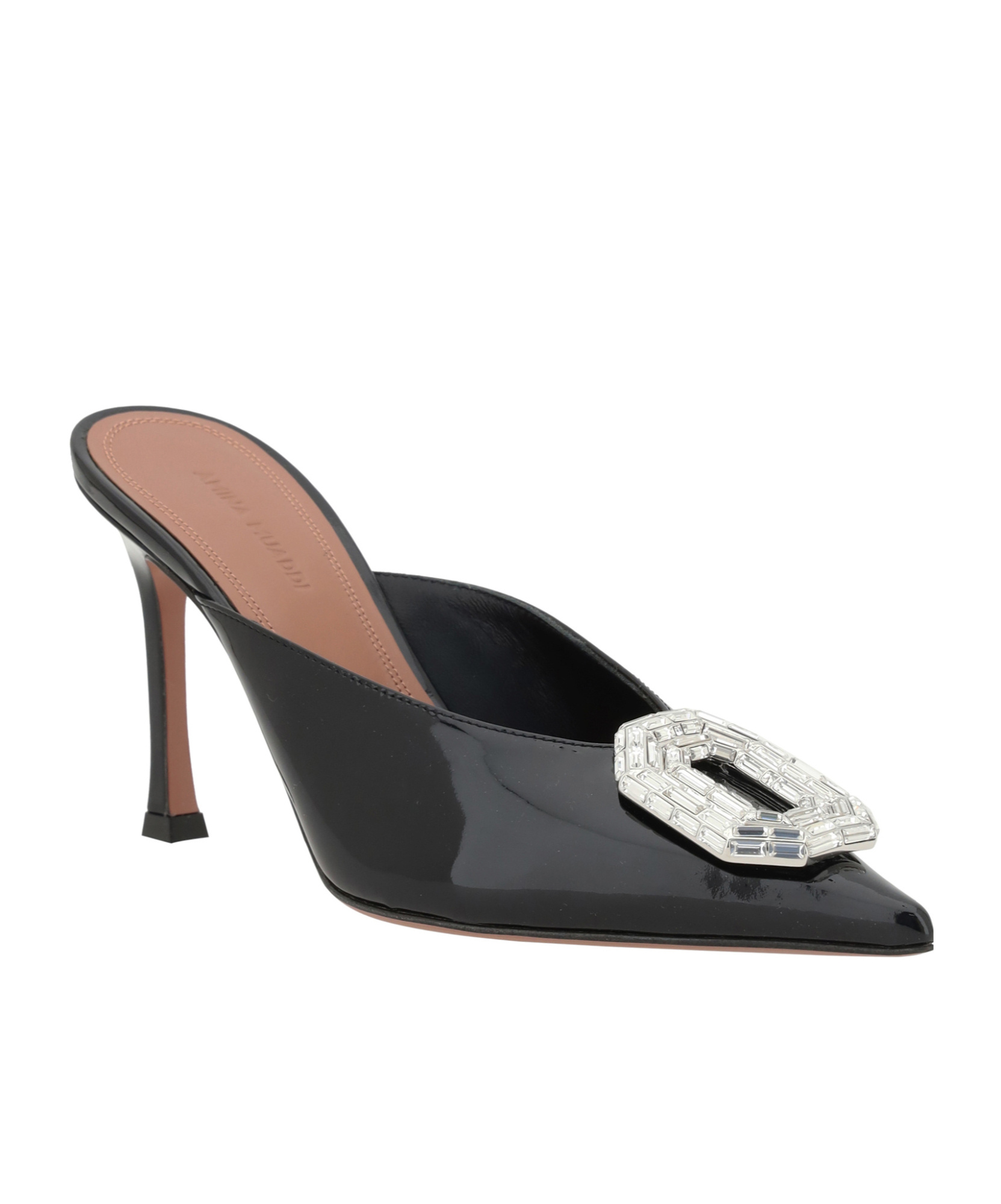 Amina Muaddi Camelia Mules In Multi