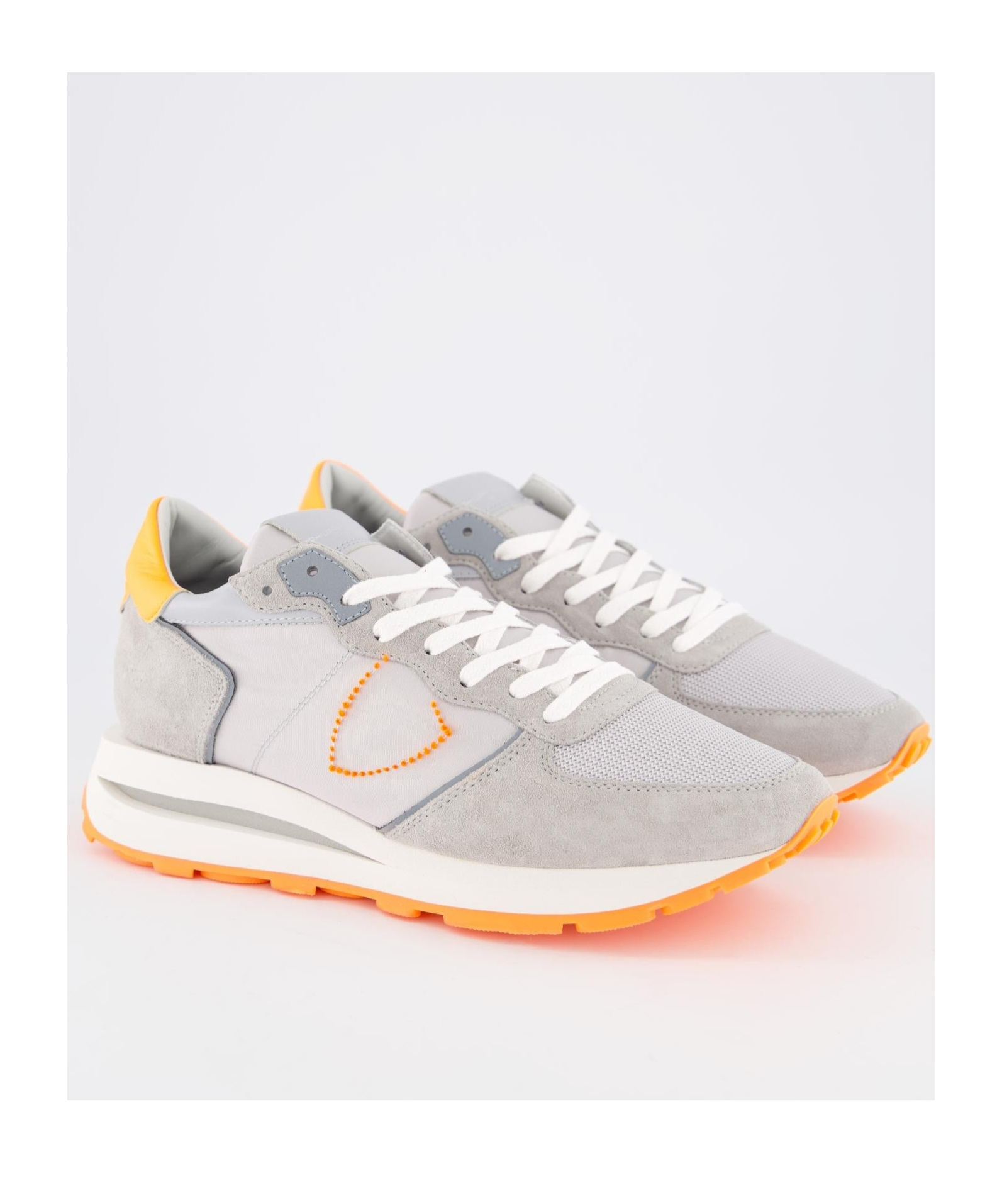 Philippe Model Round-head Sneakers In White