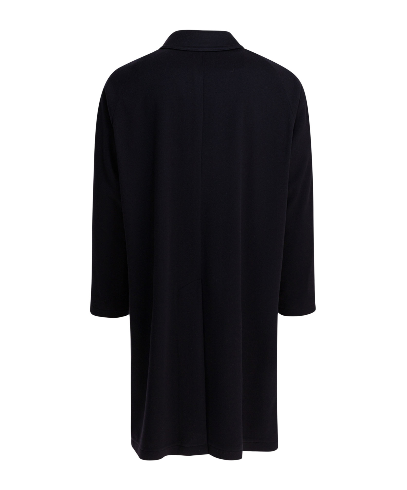 Tagliatore Mid-length Coat With Notch Lapel And Pockets In Blue