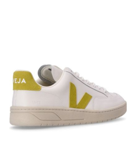 Veja Campo Chromefree Leather Sneakers In White