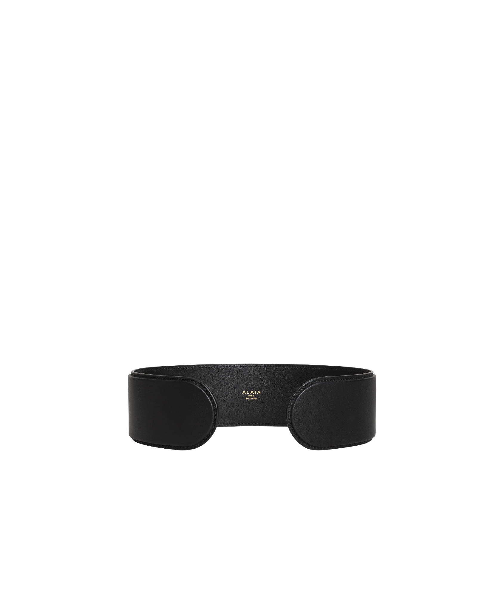 Alaïa Alaia Women Flex Leather Belt In Black