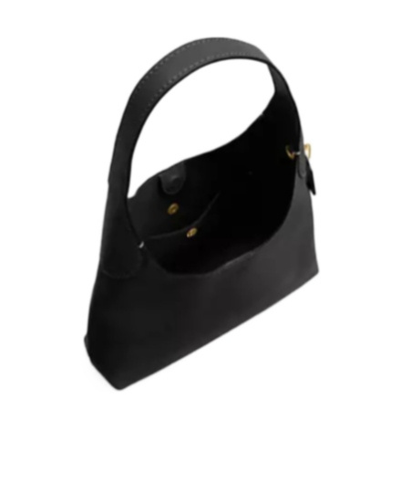 Coach New York Black Leather Brooklyn 28 Shoulder Bag In Black