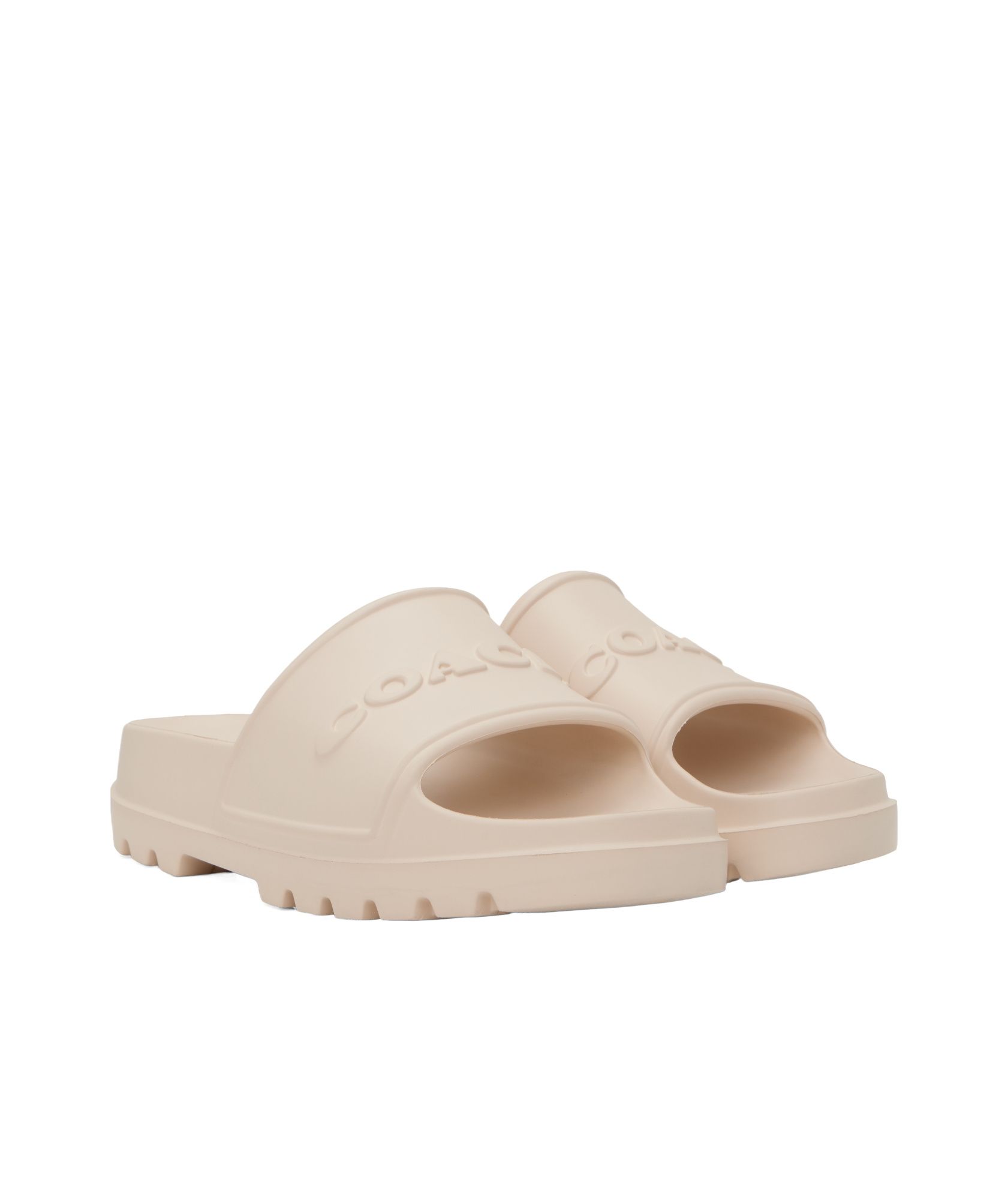 Coach Jesse Pool Slides In Ivory